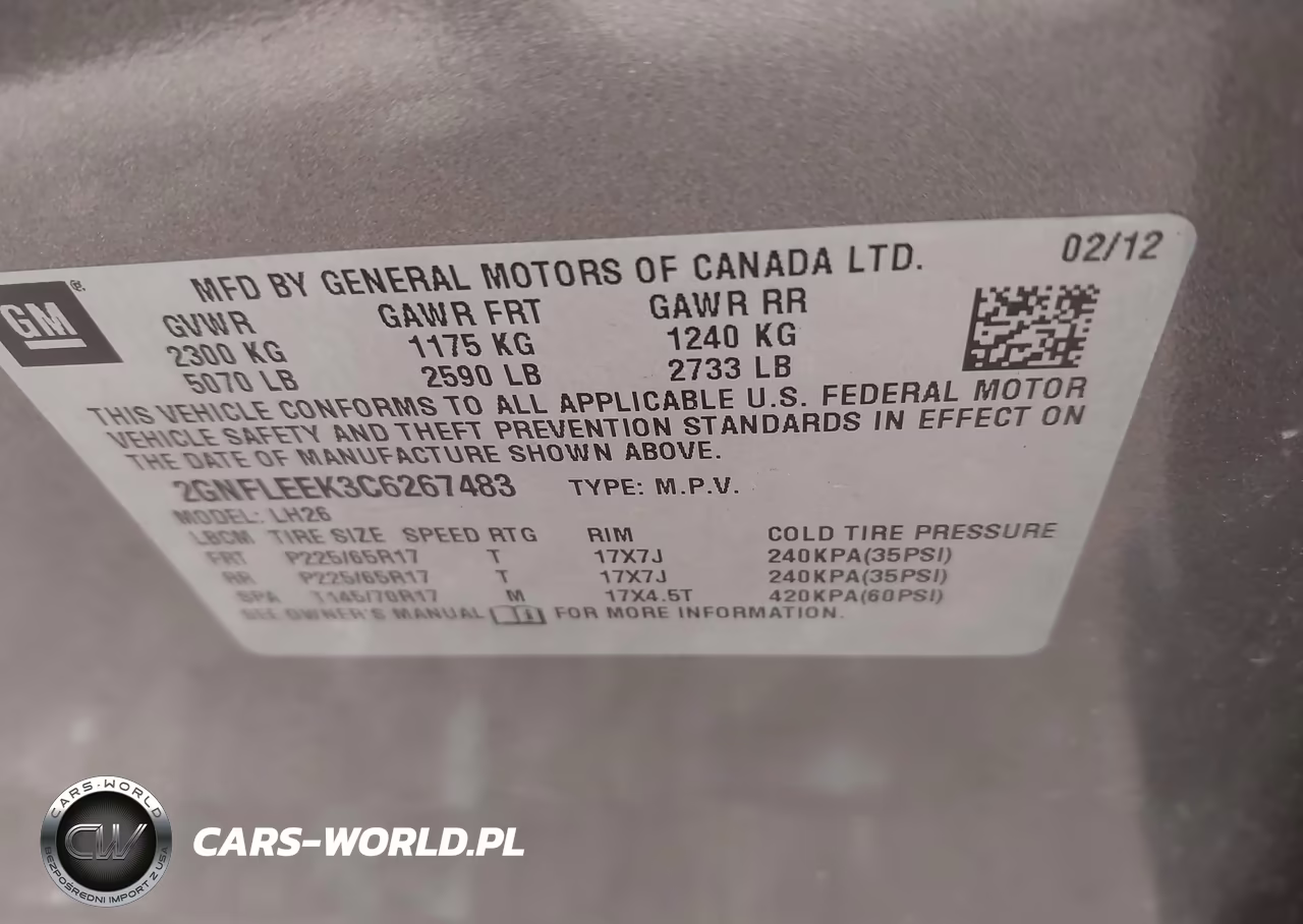 2012 Chevrolet Equinox 1Lt VIN:2GNFLEEK3C6267483 - 9