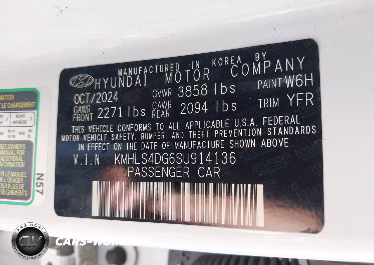 2025 Hyundai Elantra Sel Convenience VIN:KMHLS4DG6SU914136 - 9