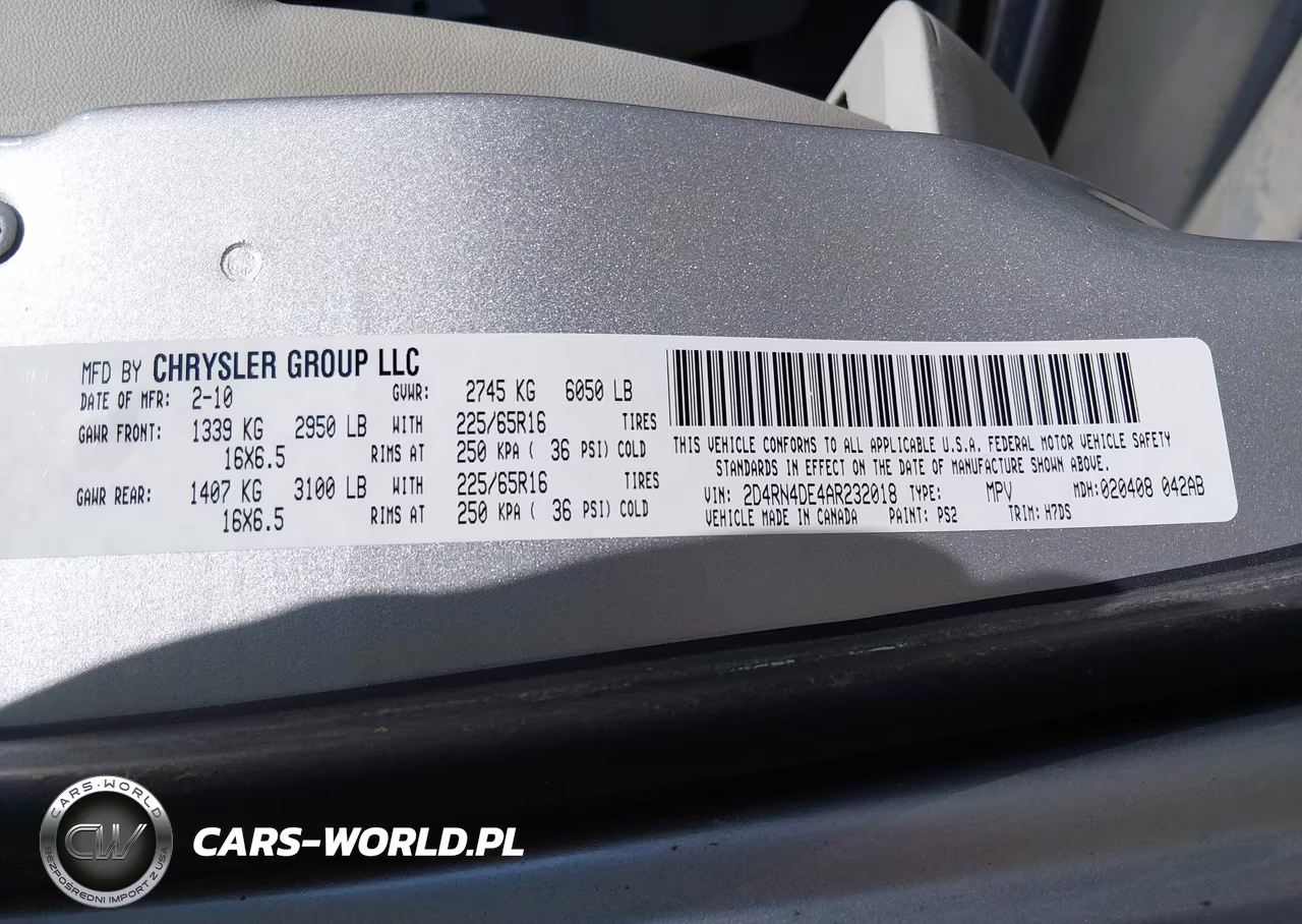 2010 Dodge Grand Caravan Se VIN:2D4RN4DE4AR232018 - 9