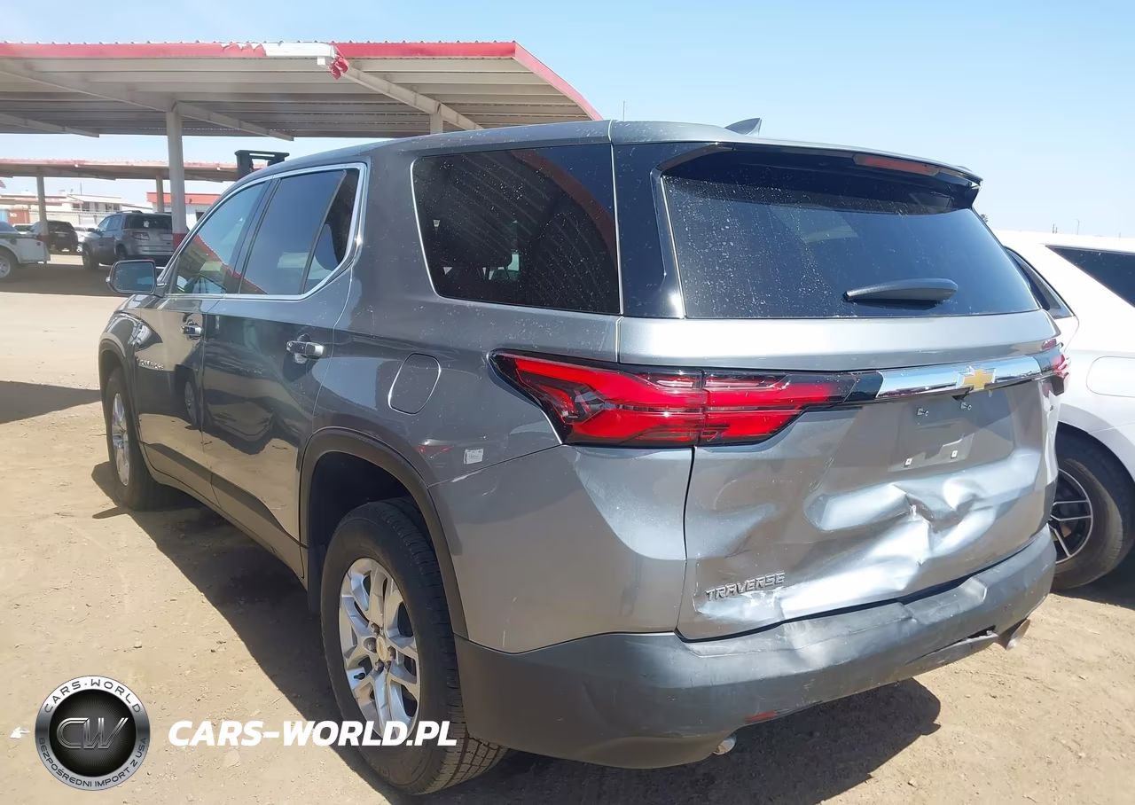 2023 Chevrolet Traverse Fwd Ls VIN:1GNERFKW6PJ218424 - 3