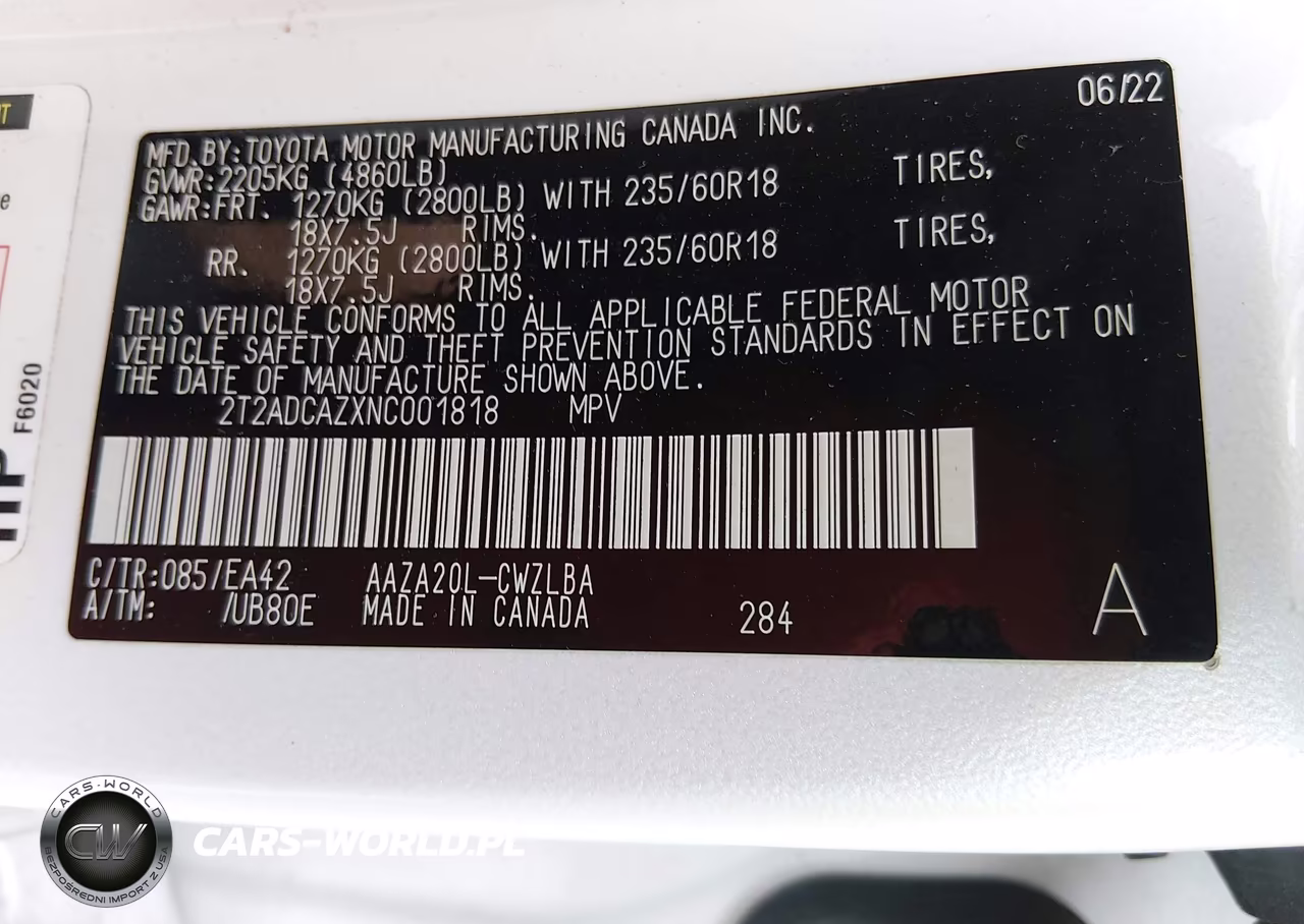 2022 Lexus Nx 250 VIN:2T2ADCAZXNC001818 - 9