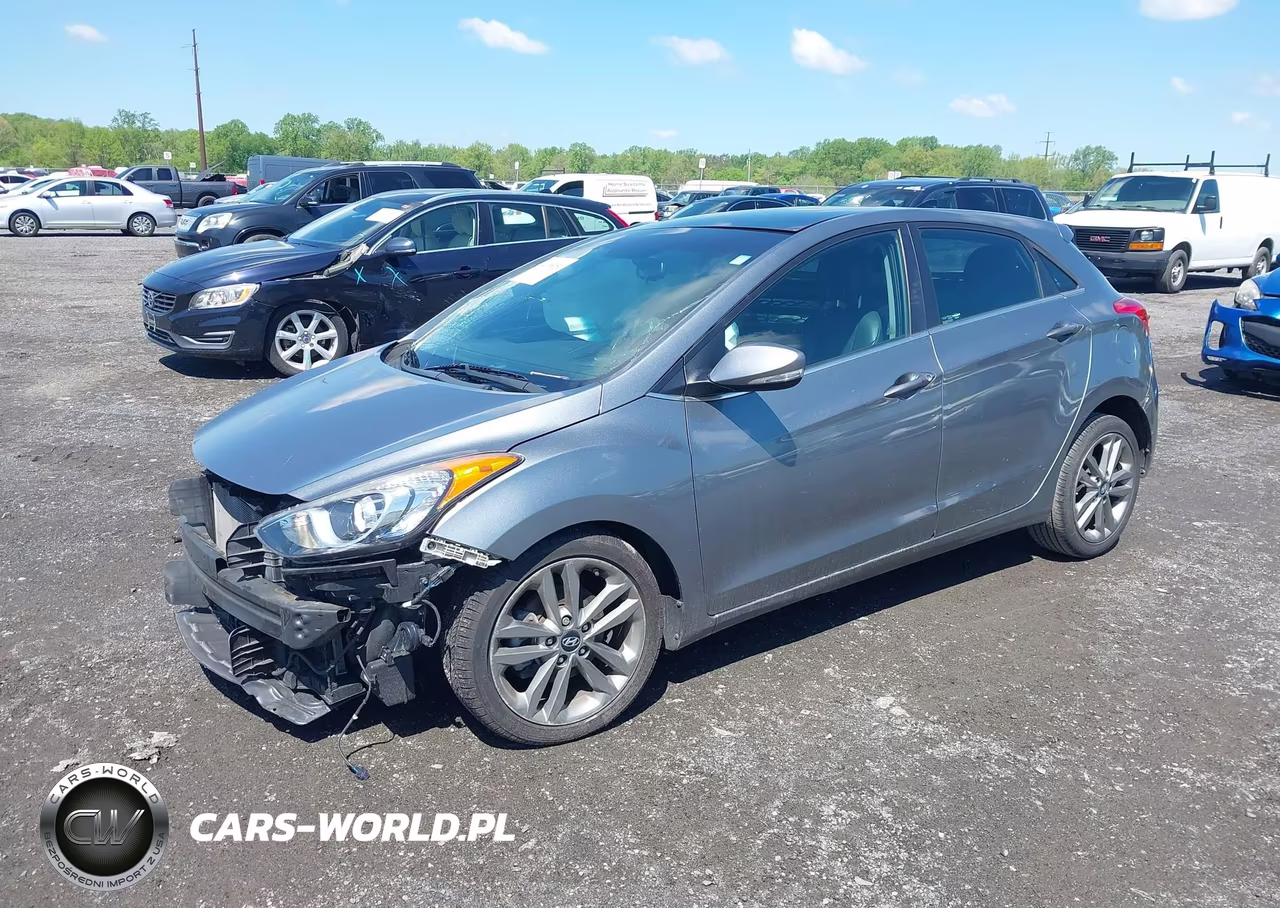 2017 Hyundai Elantra Gt VIN:KMHD35LH3HU358233 - 2