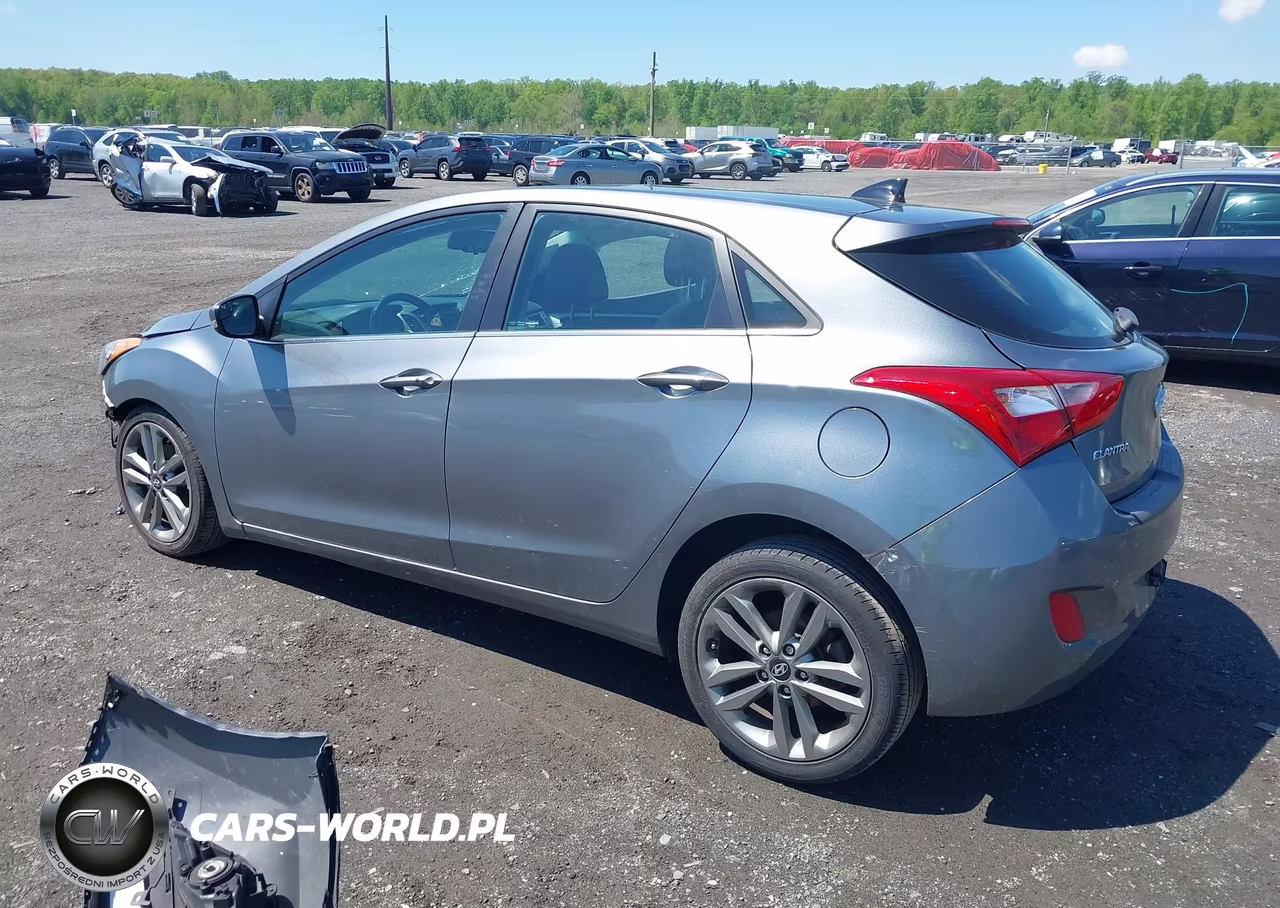 2017 Hyundai Elantra Gt VIN:KMHD35LH3HU358233 - 3