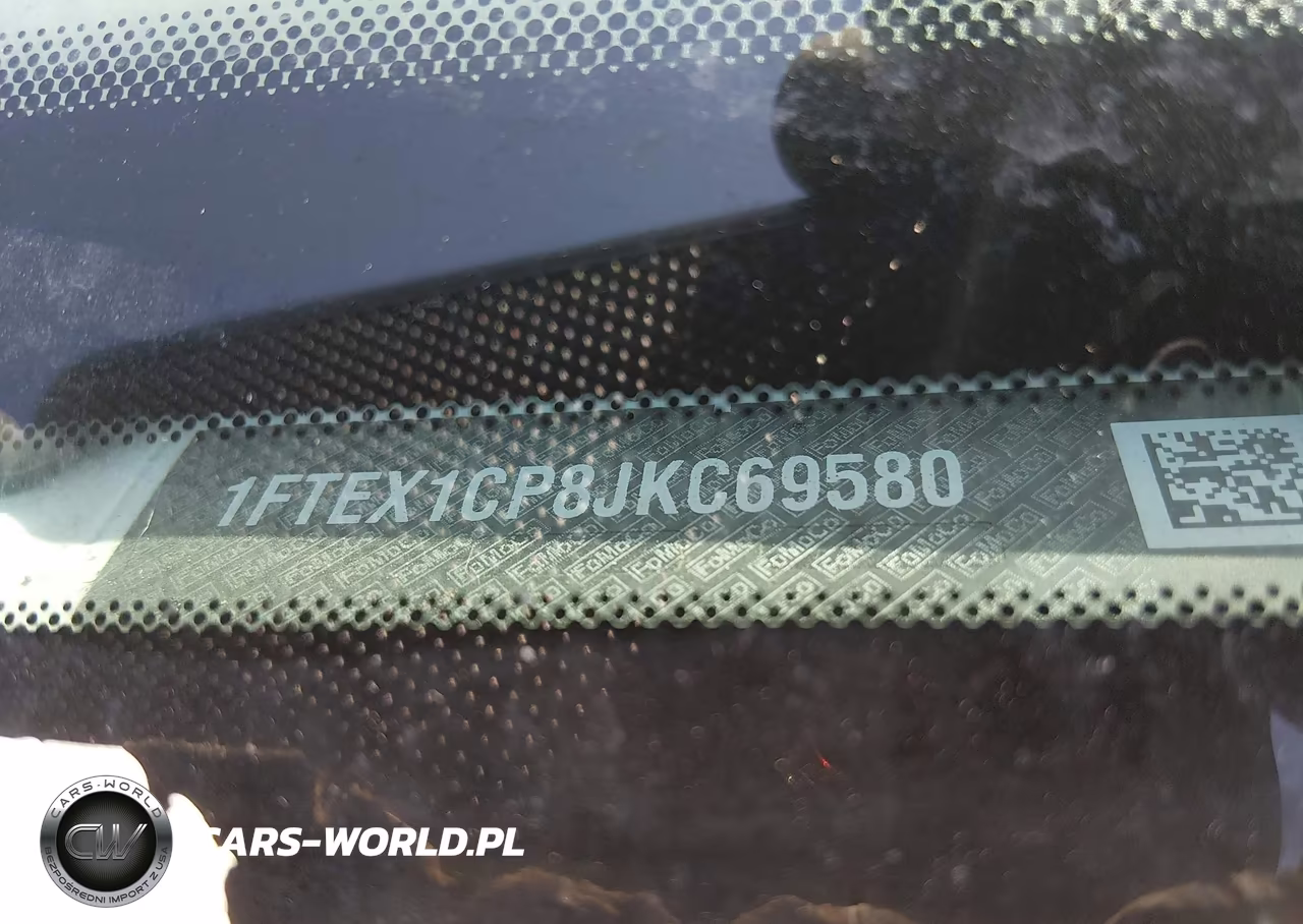 2018 Ford F-150 Xlt VIN:1FTEX1CP8JKC69580 - 9