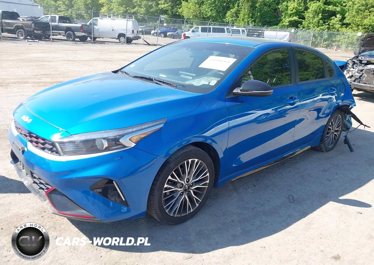 2022 Kia Forte Gt-Line VIN:3KPF54AD9NE421489 - 2