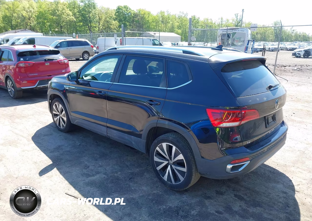 2022 Volkswagen Taos 1.5T Se VIN:3VVTX7B21NM001938 - 3