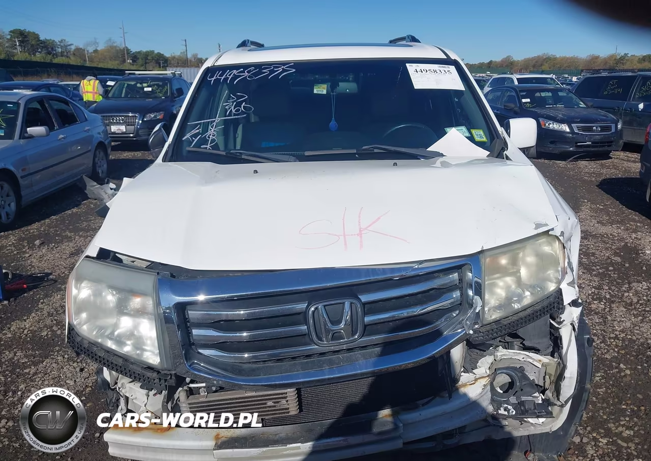 2013 Honda Pilot Ex-L VIN:5FNYF4H58DB012445 - 12
