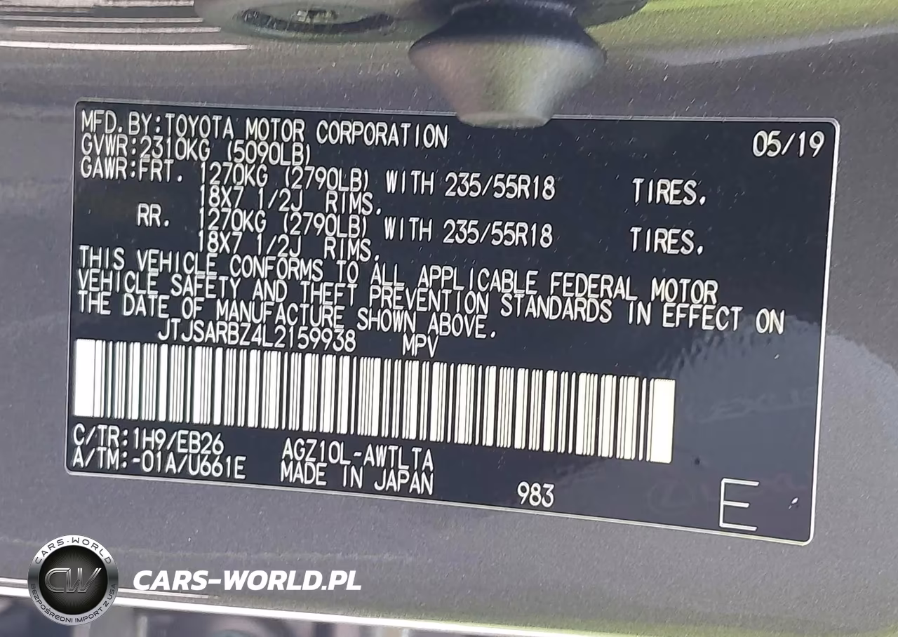 2020 Lexus Nx 300 F Sport VIN:JTJSARBZ4L2159938 - 9