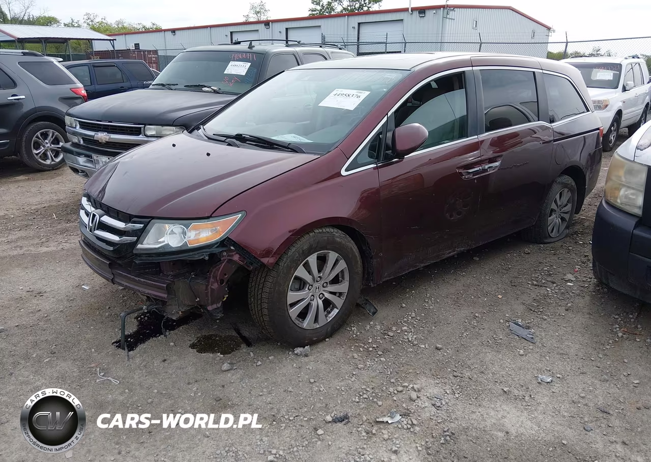 2016 Honda Odyssey Ex-L VIN:5FNRL5H69GB079359 - 2