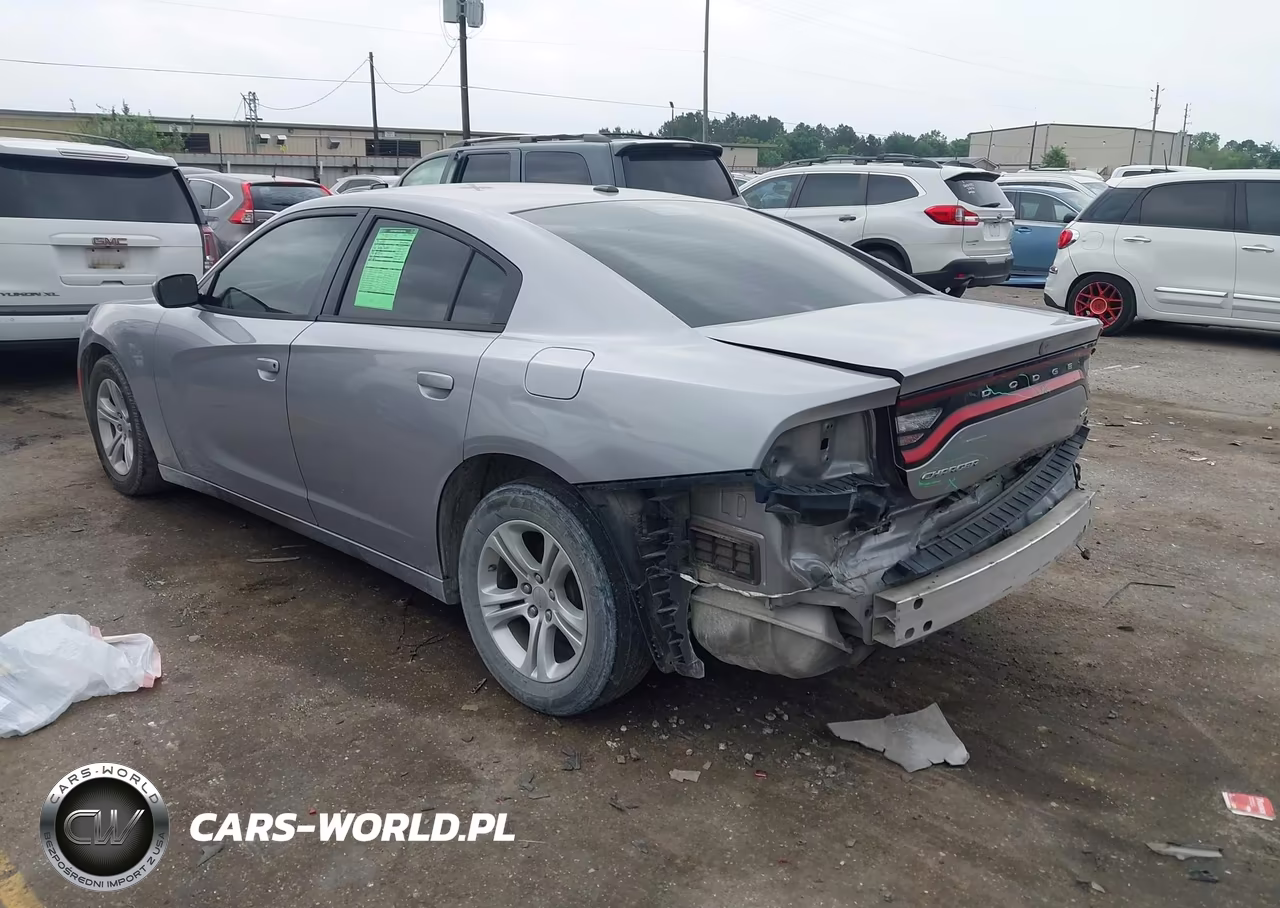2018 Dodge Charger Sxt Rwd VIN:2C3CDXBG6JH167419 - 3