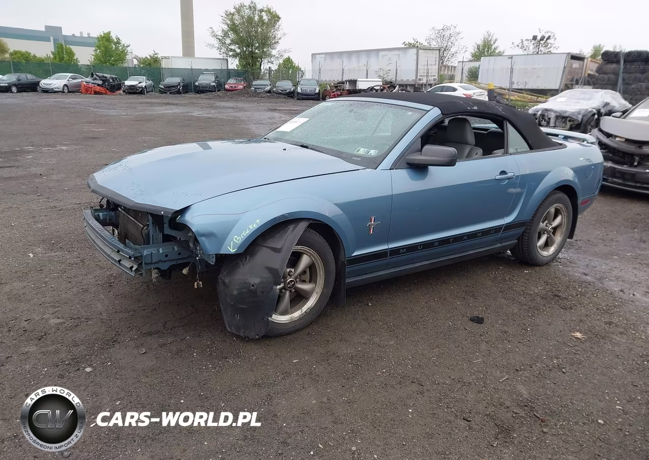 2006 Ford Mustang V6 VIN:1ZVHT84N465257301 - 2