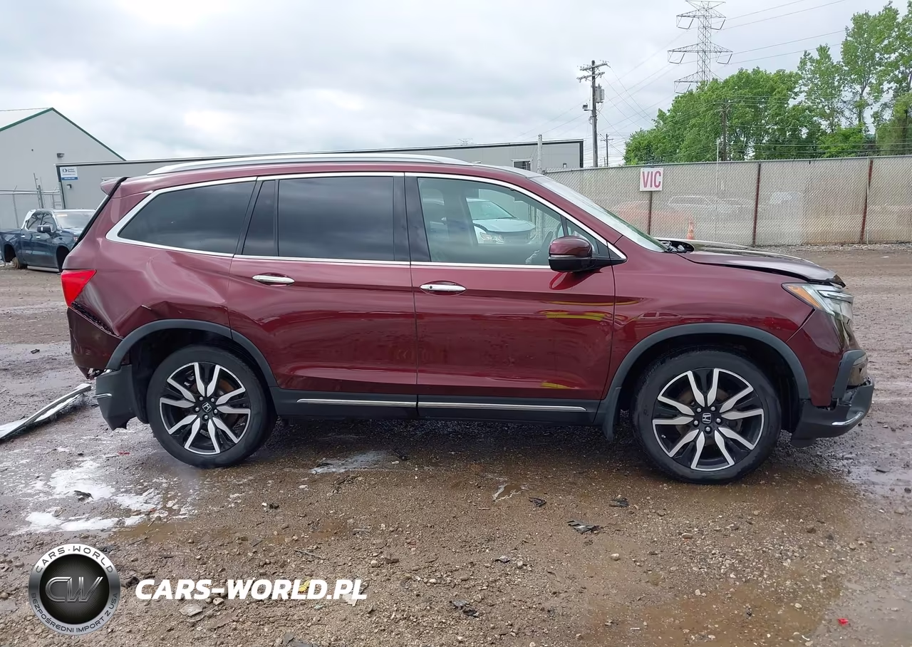 2021 Honda Pilot Awd Touring 8 Passenger VIN:5FNYF6H96MB085201 - 14