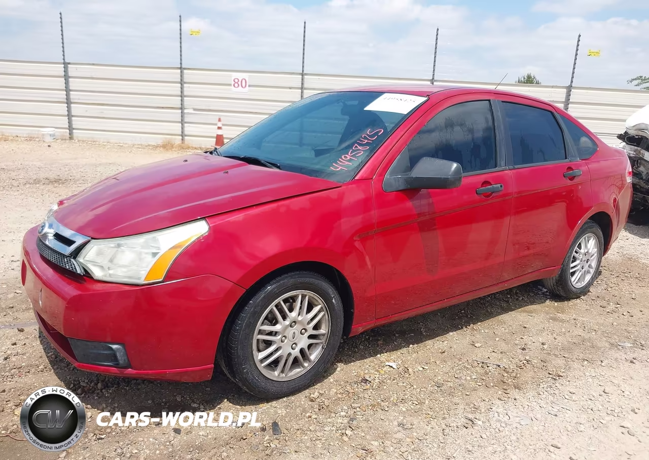 2010 Ford Focus Se VIN:1FAHP3FN4AW185709 - 2