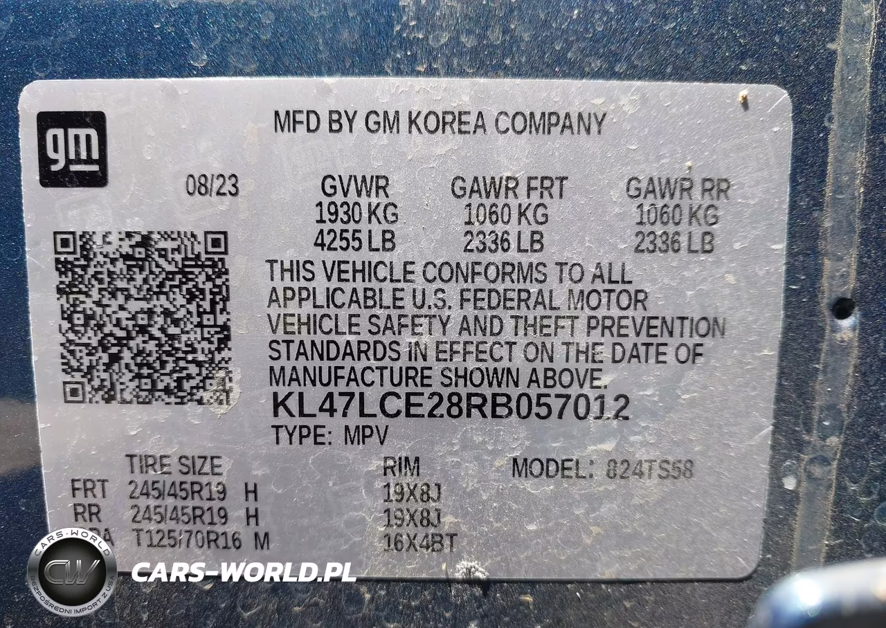 2024 Buick Envista Avenir Fwd VIN:KL47LCE28RB057012 - 9