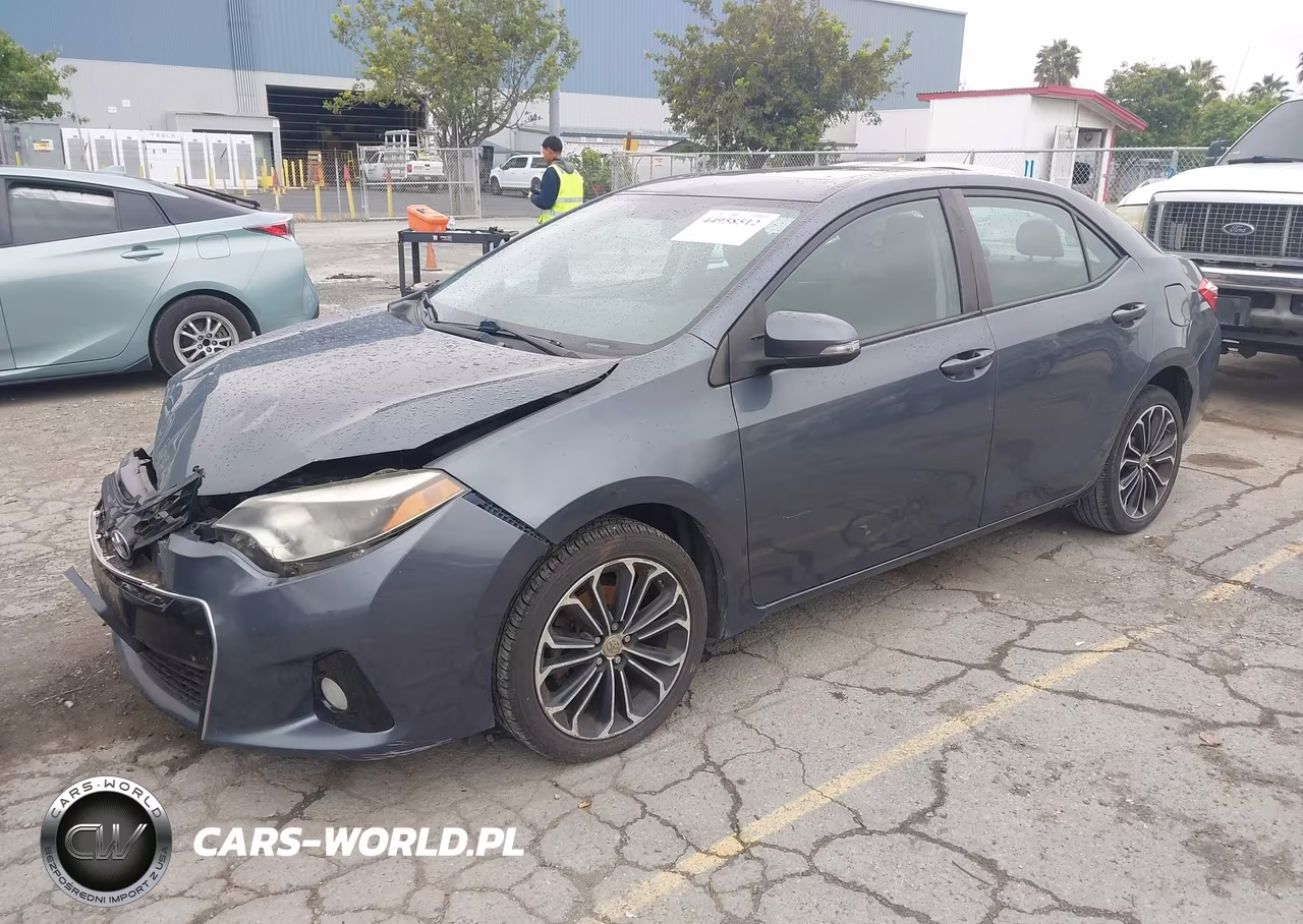 2016 Toyota Corolla S Premium VIN:5YFBURHE5GP484376 - 2
