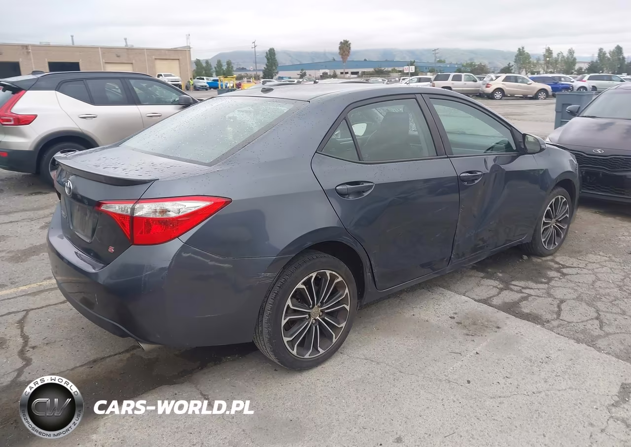 2016 Toyota Corolla S Premium VIN:5YFBURHE5GP484376 - 4