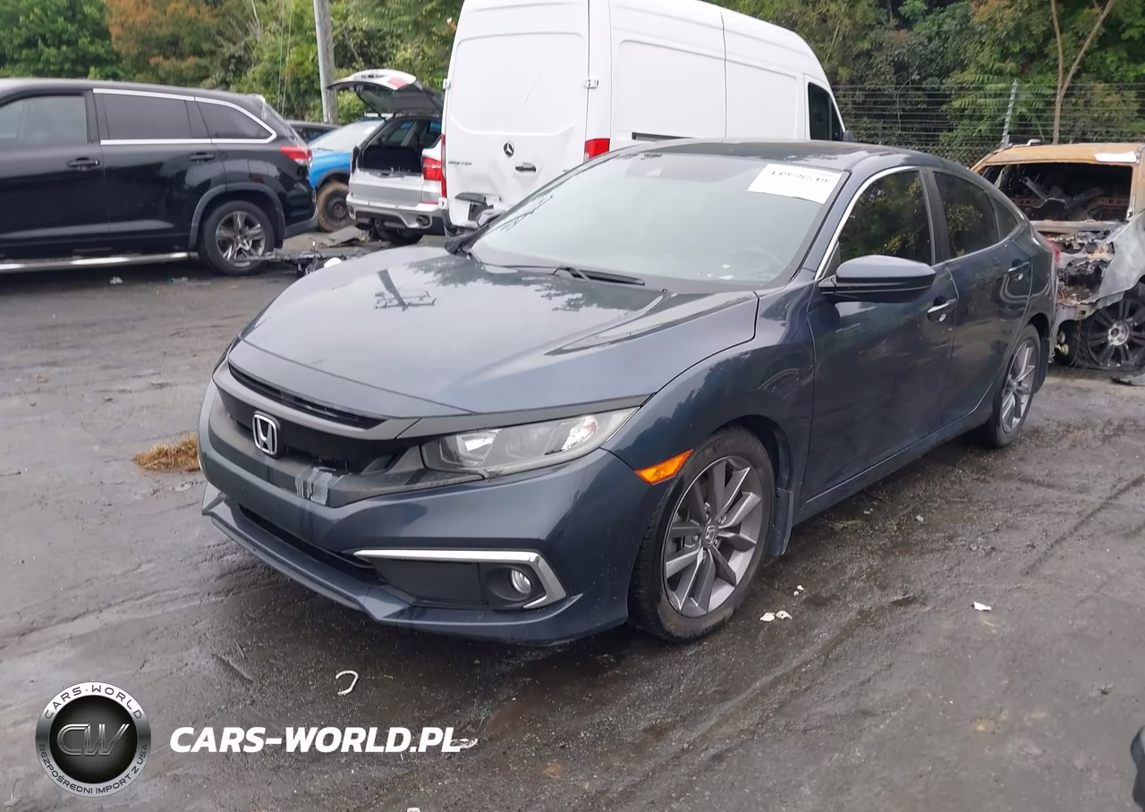 2020 Honda Civic Ex-L VIN:19XFC1F77LE015425 - 2