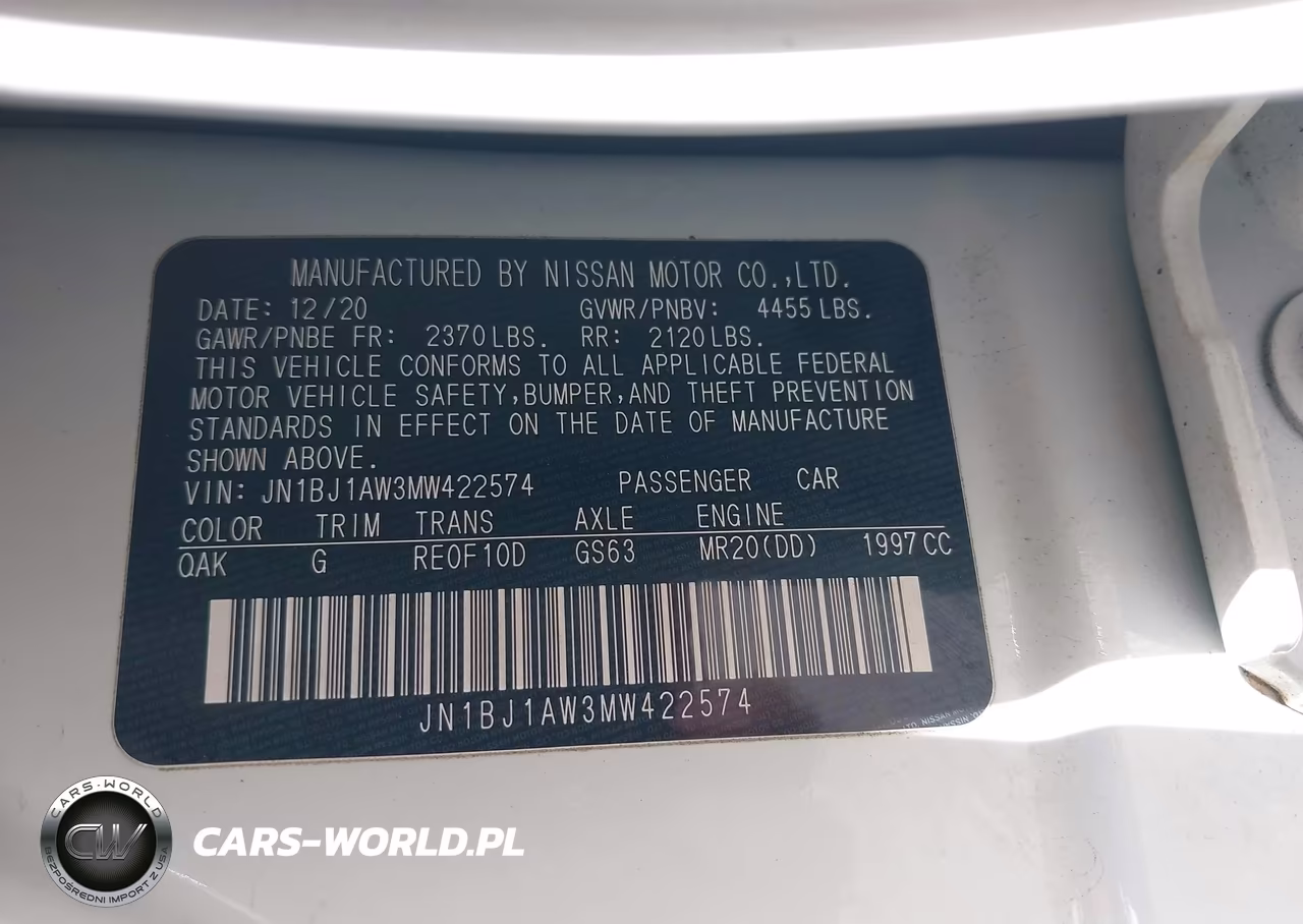 2021 Nissan Rogue Sport S Awd Xtronic Cvt VIN:JN1BJ1AW3MW422574 - 9