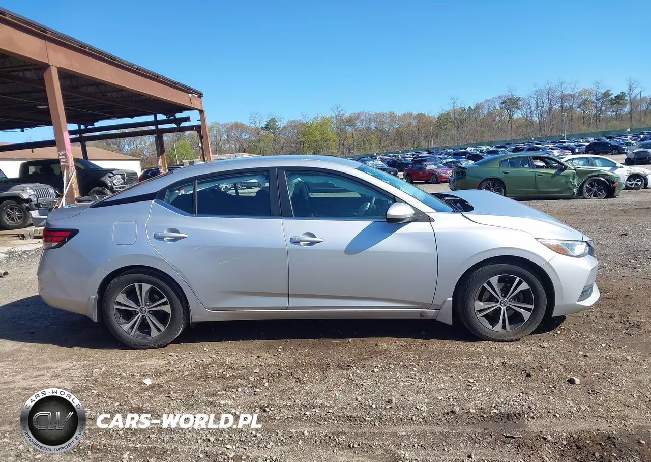 2021 Nissan Sentra Sv Xtronic Cvt VIN:3N1AB8CV1MY261589 - 13