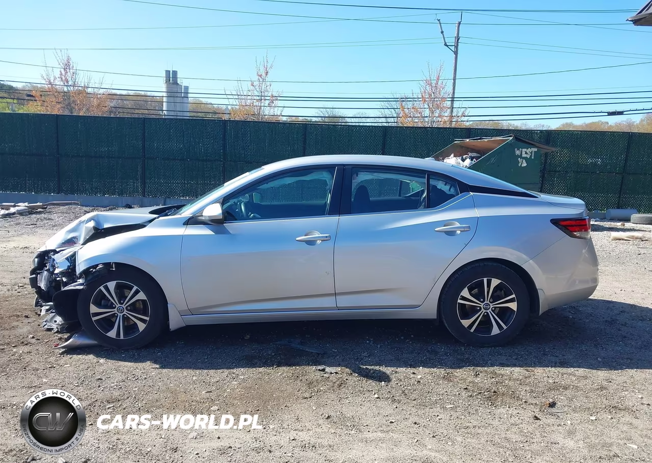 2021 Nissan Sentra Sv Xtronic Cvt VIN:3N1AB8CV1MY261589 - 14