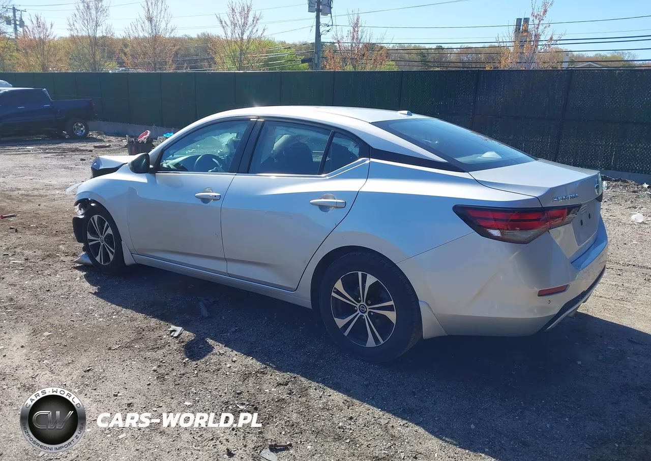 2021 Nissan Sentra Sv Xtronic Cvt VIN:3N1AB8CV1MY261589 - 3