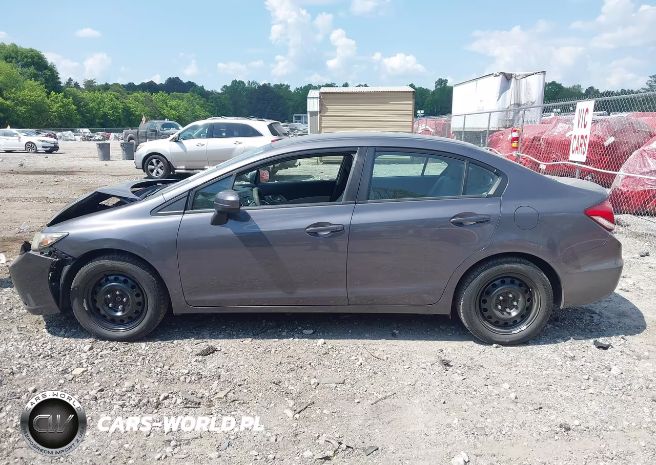 2014 Honda Civic Lx VIN:19XFB2F54EE020141 - 14