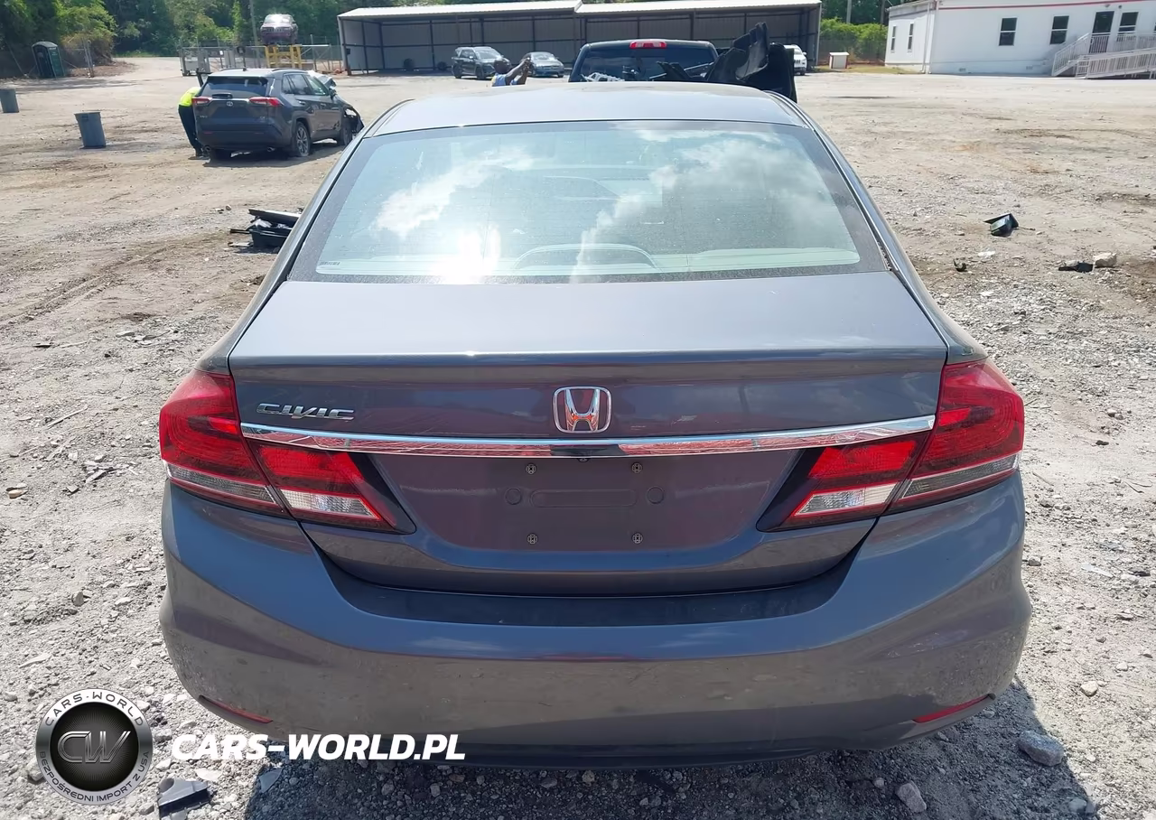 2014 Honda Civic Lx VIN:19XFB2F54EE020141 - 16