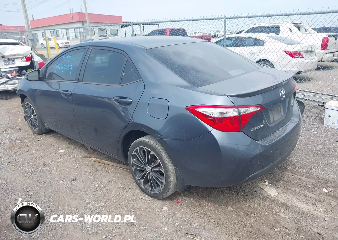 2014 Toyota Corolla S Plus VIN:2T1BURHE4EC017088 - 3