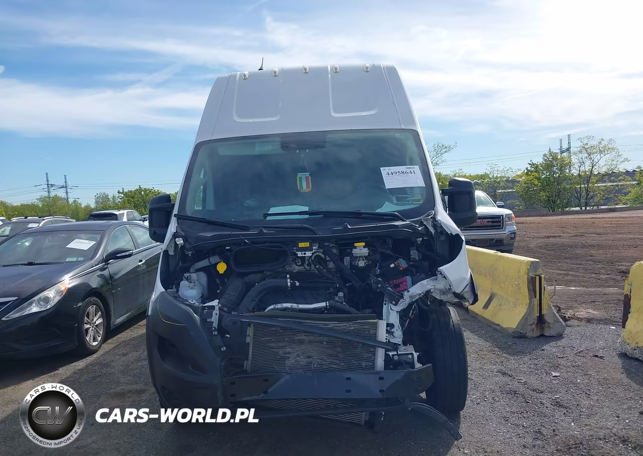 2023 Ram Promaster 3500 Cargo Van Super High Roof 159 Wb Ext VIN:3C6MRVZG9PE591717 - 12