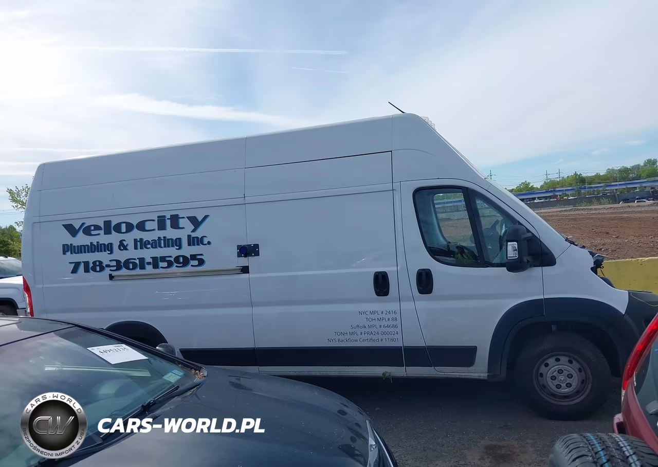 2023 Ram Promaster 3500 Cargo Van Super High Roof 159 Wb Ext VIN:3C6MRVZG9PE591717 - 13