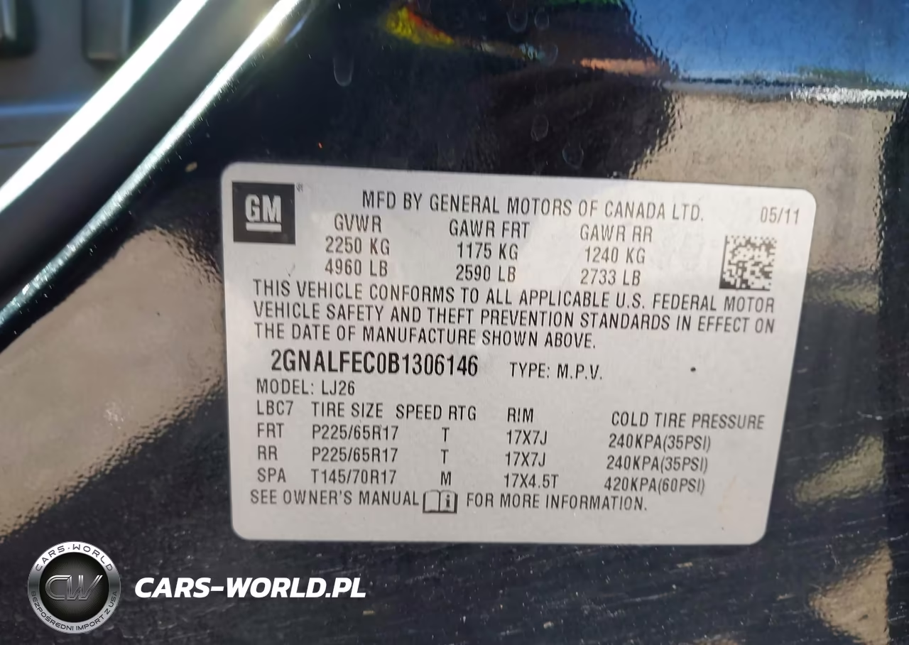 2011 Chevrolet Equinox Ltz VIN:2GNALFEC0B1306146 - 9