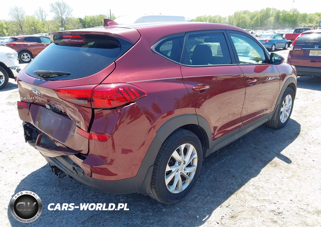 2019 Hyundai Tucson Se VIN:KM8J23A40KU071109 - 4