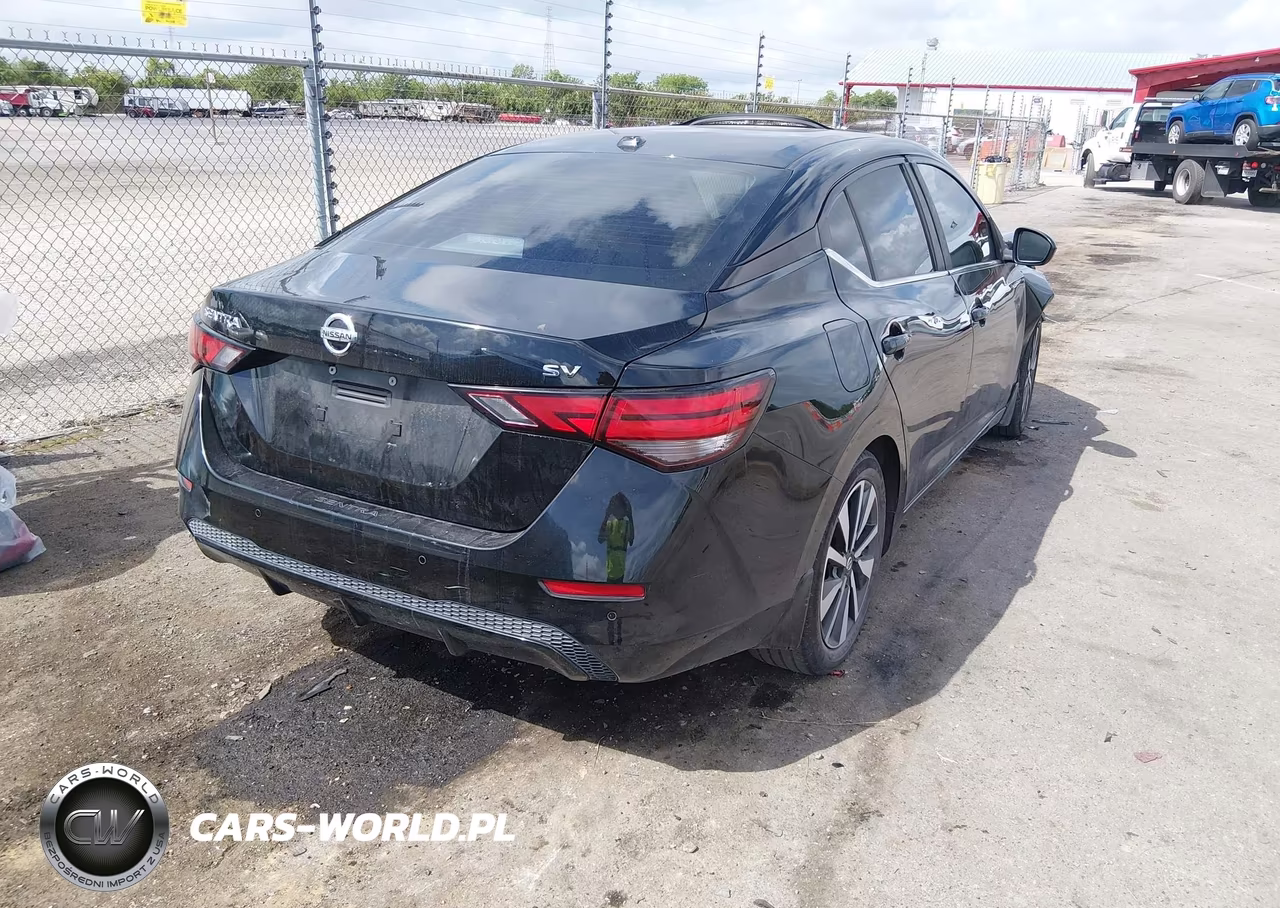 2021 Nissan Sentra Sv Xtronic Cvt VIN:3N1AB8CV7MY246272 - 4