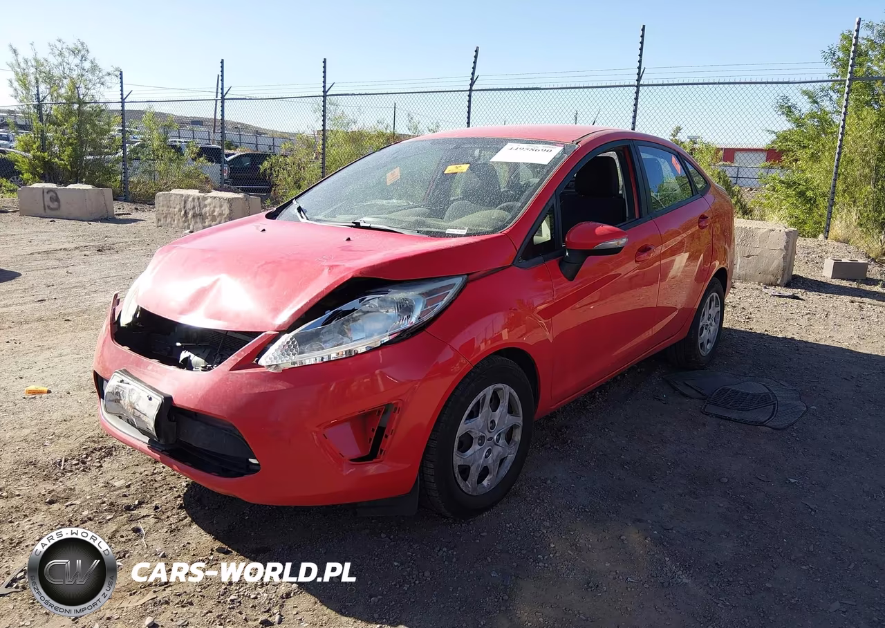 2013 Ford Fiesta Se VIN:3FADP4BJ9DM158856 - 2