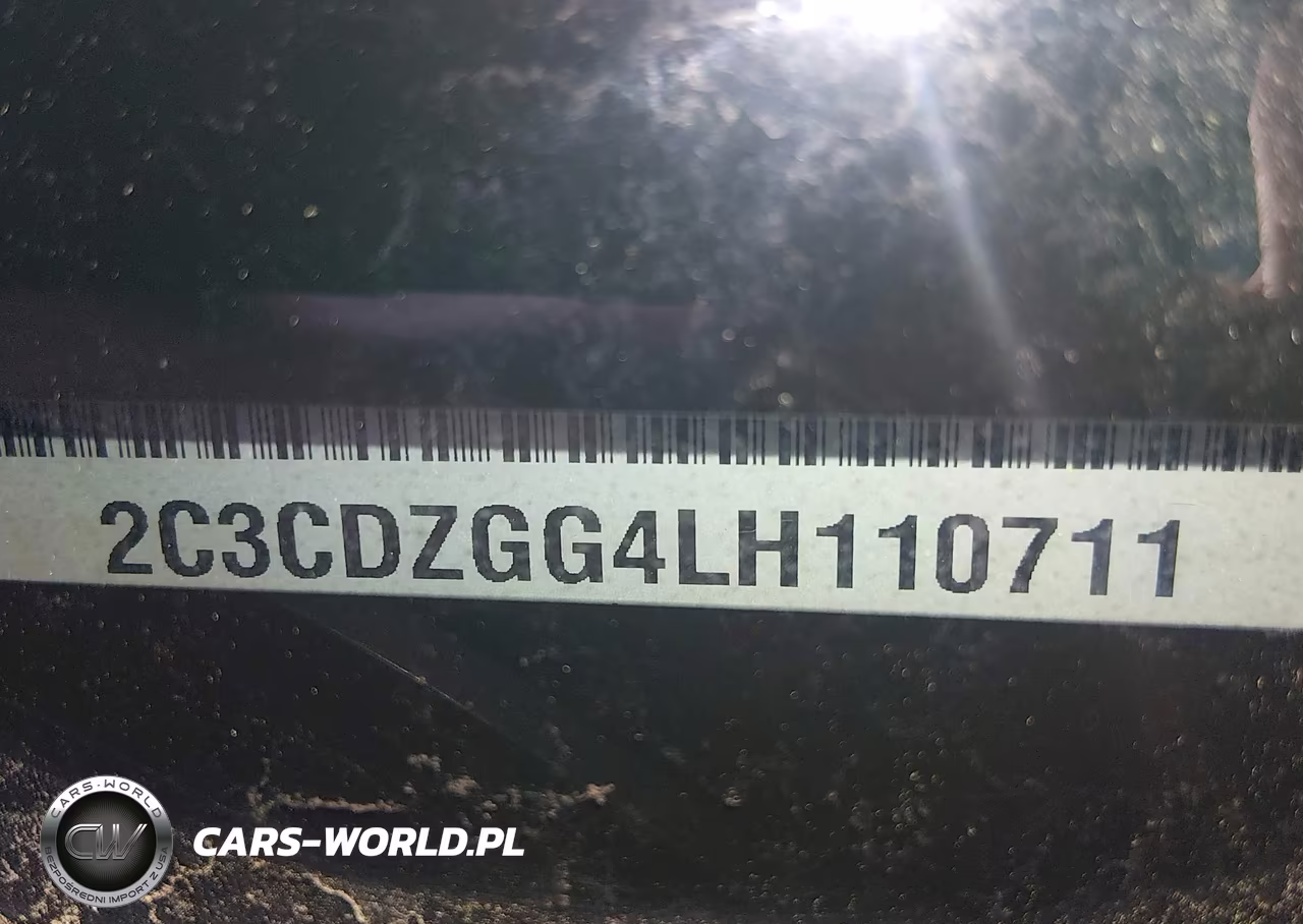 2020 Dodge Challenger Sxt Awd VIN:2C3CDZGG4LH110711 - 9