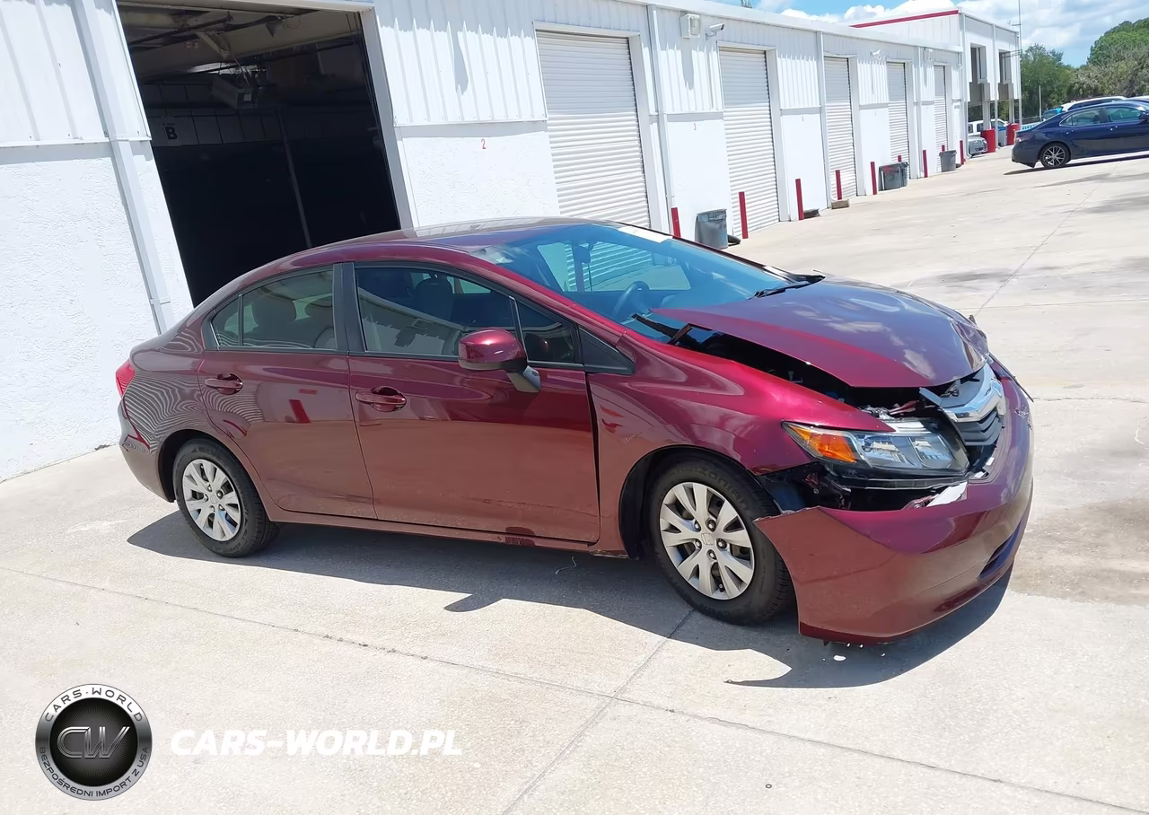 2012 Honda Civic Lx VIN:19XFB2F53CE100463 - 13