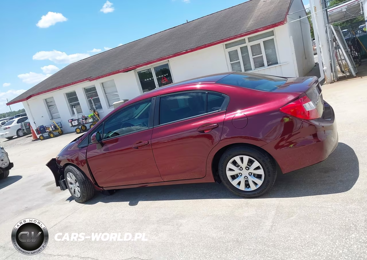 2012 Honda Civic Lx VIN:19XFB2F53CE100463 - 14
