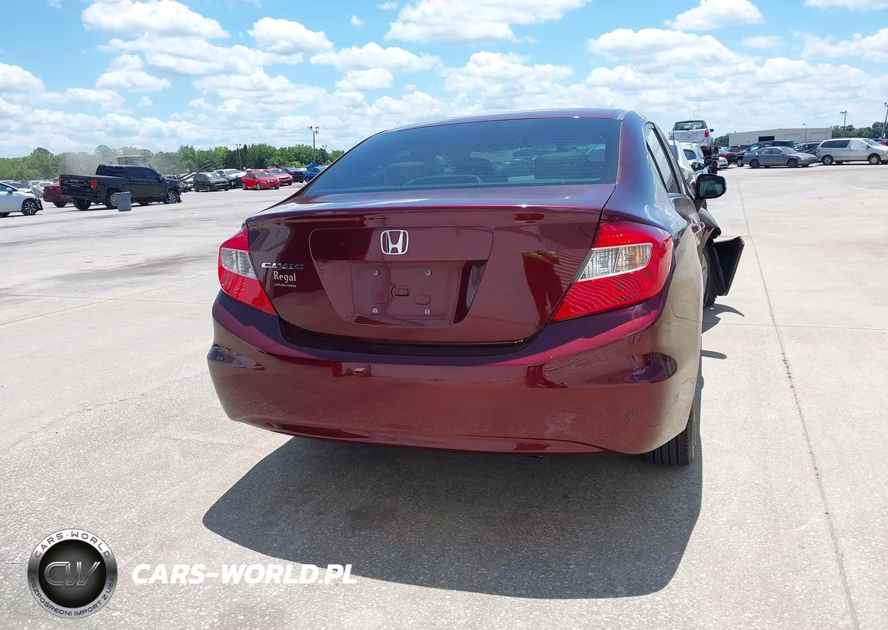2012 Honda Civic Lx VIN:19XFB2F53CE100463 - 16