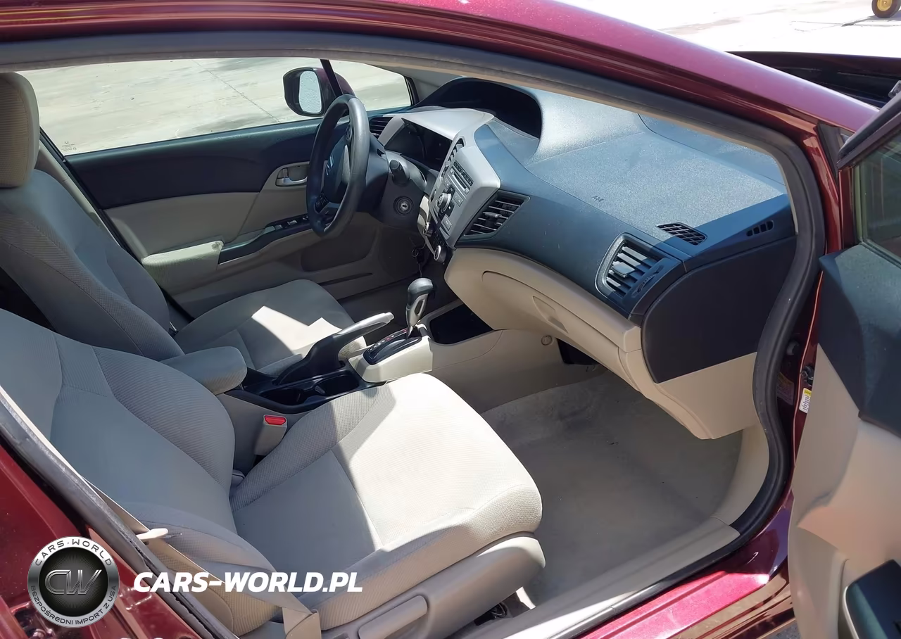 2012 Honda Civic Lx VIN:19XFB2F53CE100463 - 5