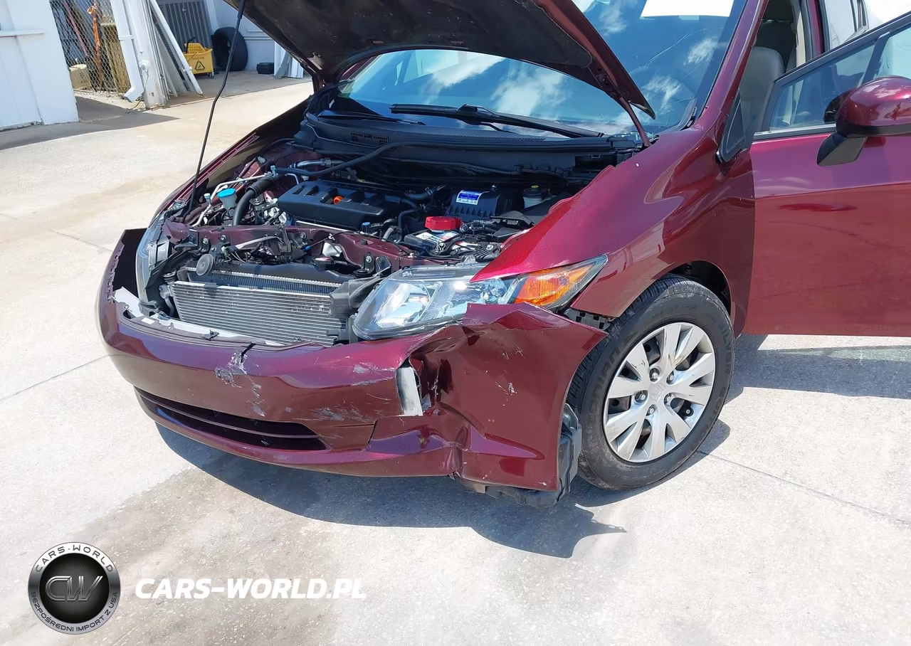 2012 Honda Civic Lx VIN:19XFB2F53CE100463 - 6