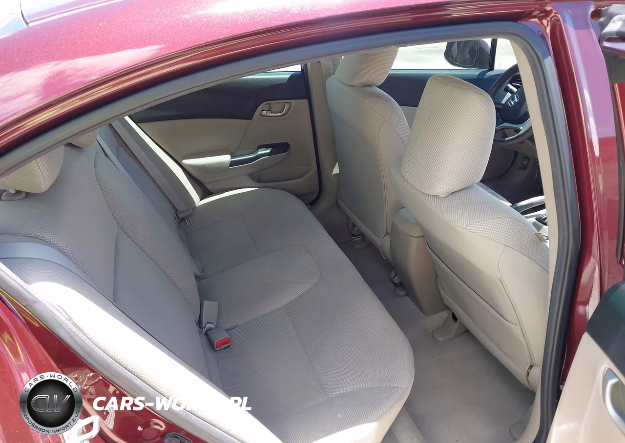 2012 Honda Civic Lx VIN:19XFB2F53CE100463 - 8