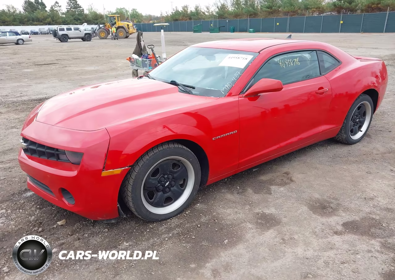 2013 Chevrolet Camaro 2Ls VIN:2G1FA1E39D9208026 - 2