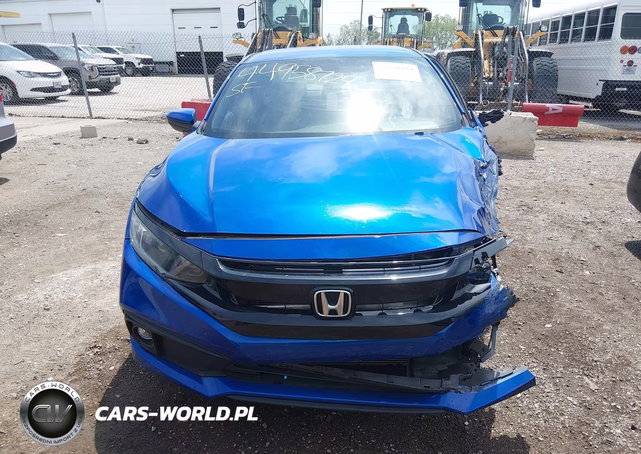 2020 Honda Civic Sport VIN:2HGFC2F85LH501607 - 11