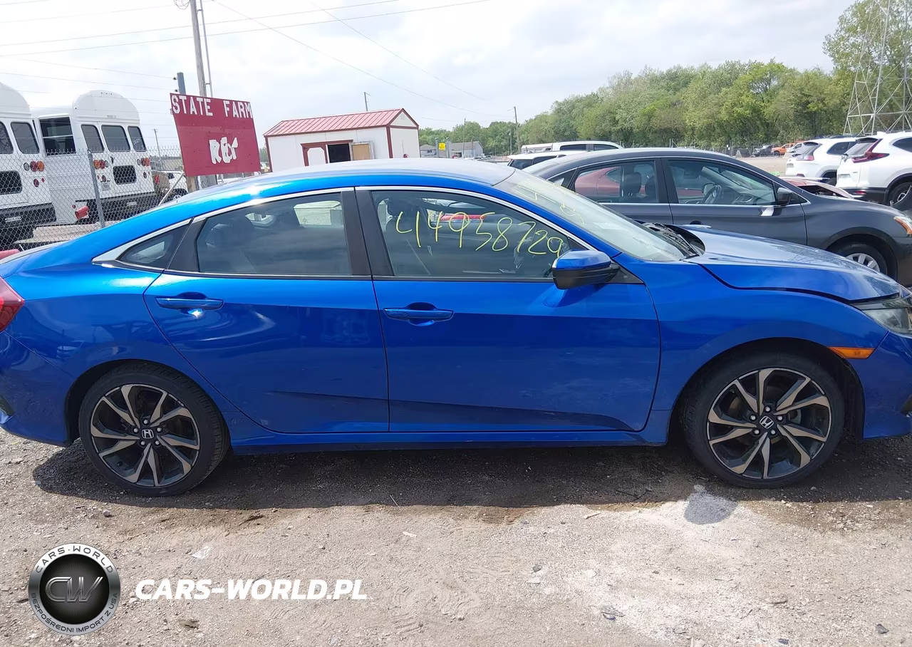 2020 Honda Civic Sport VIN:2HGFC2F85LH501607 - 12