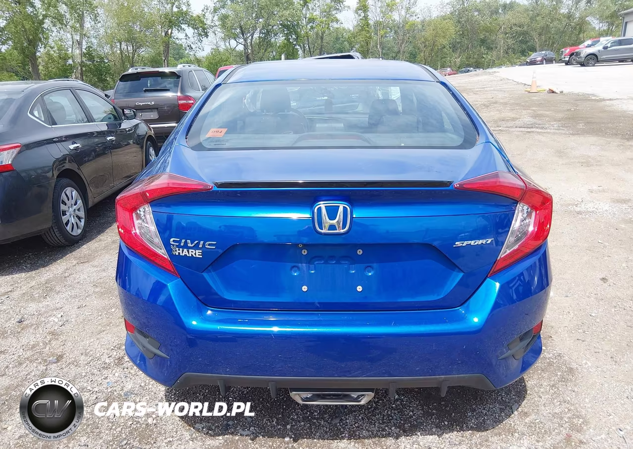 2020 Honda Civic Sport VIN:2HGFC2F85LH501607 - 15