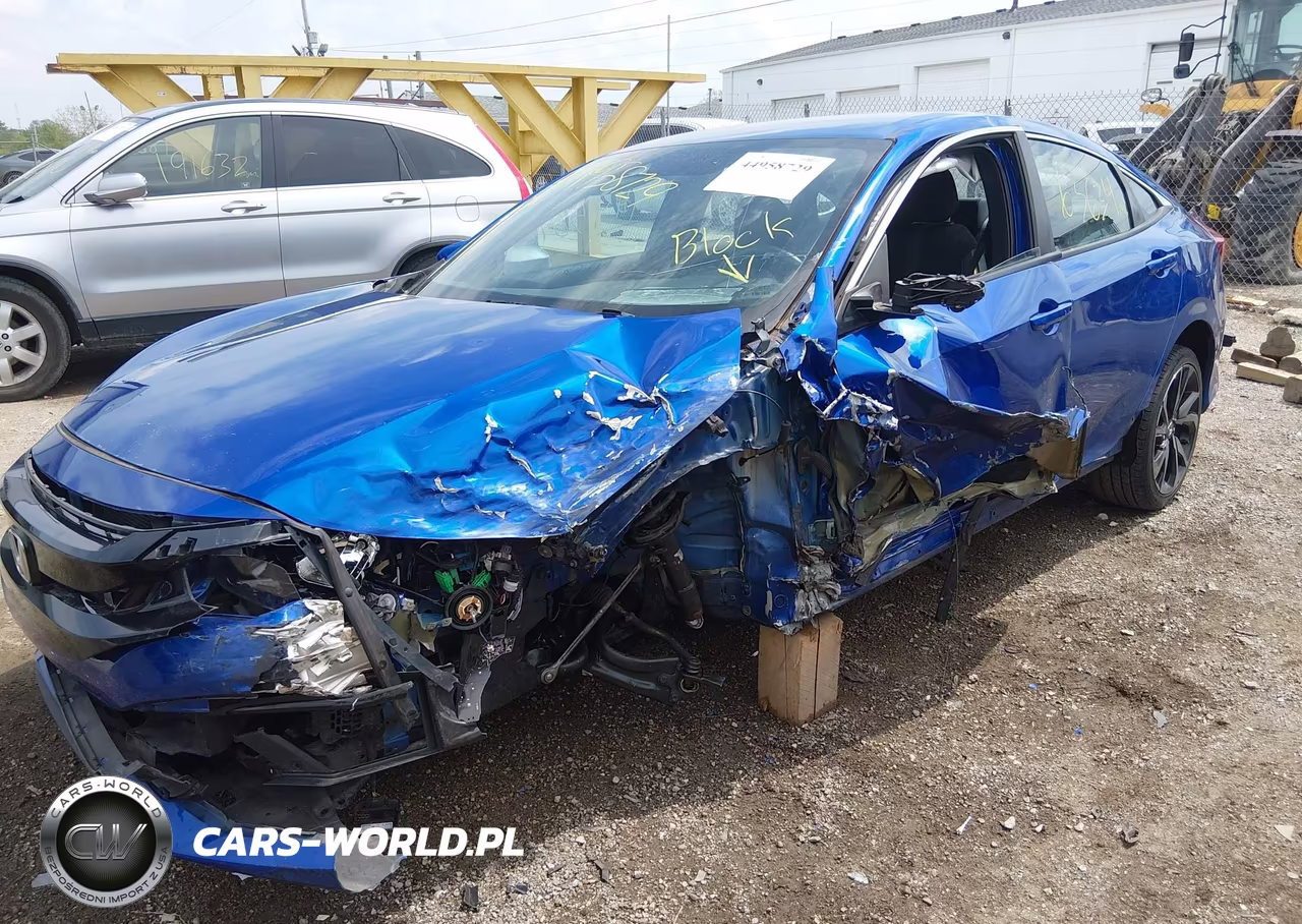 2020 Honda Civic Sport VIN:2HGFC2F85LH501607 - 6