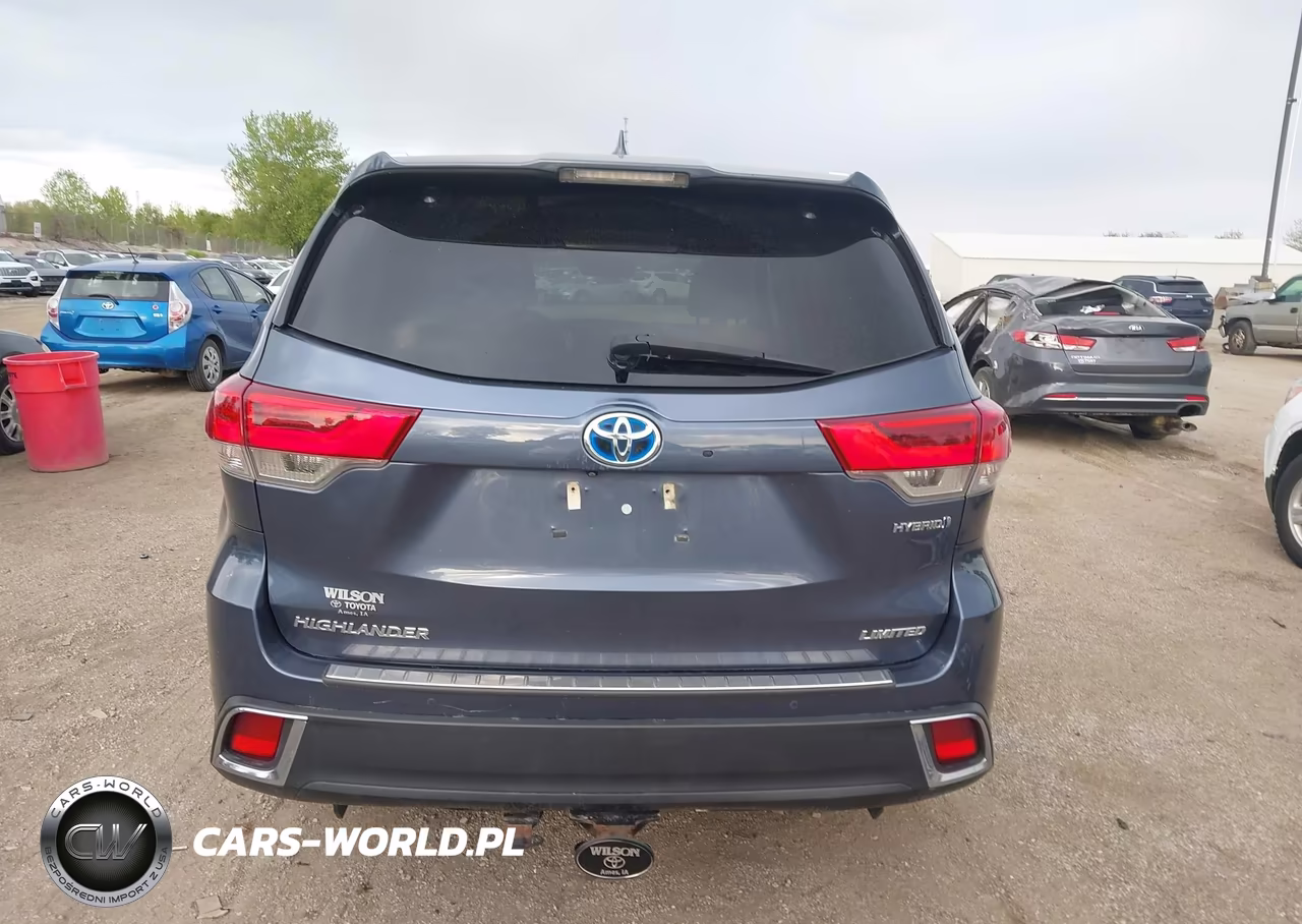 2018 Toyota Highlander Hybrid Limited VIN:5TDDGRFH2JS037922 - 17