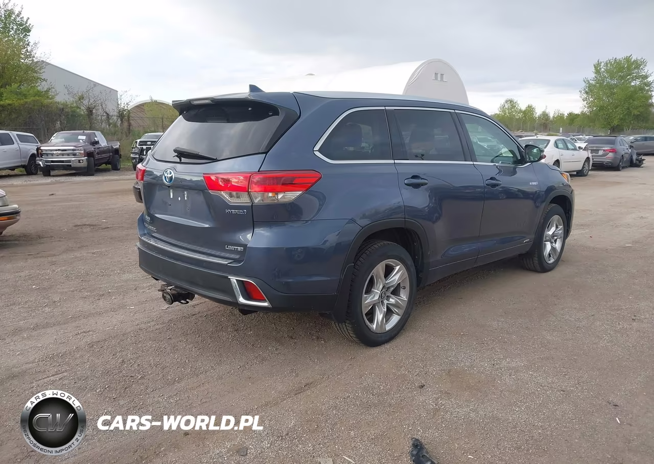 2018 Toyota Highlander Hybrid Limited VIN:5TDDGRFH2JS037922 - 4