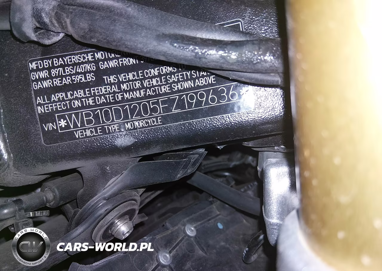 2015 BMW S 1000 R VIN:WB10D1205FZ199636 - 10