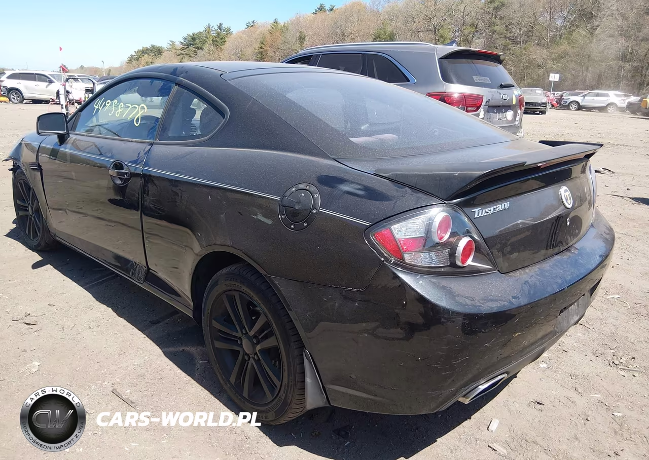 2008 Hyundai Tiburon Gs VIN:KMHHM66D18U285621 - 3